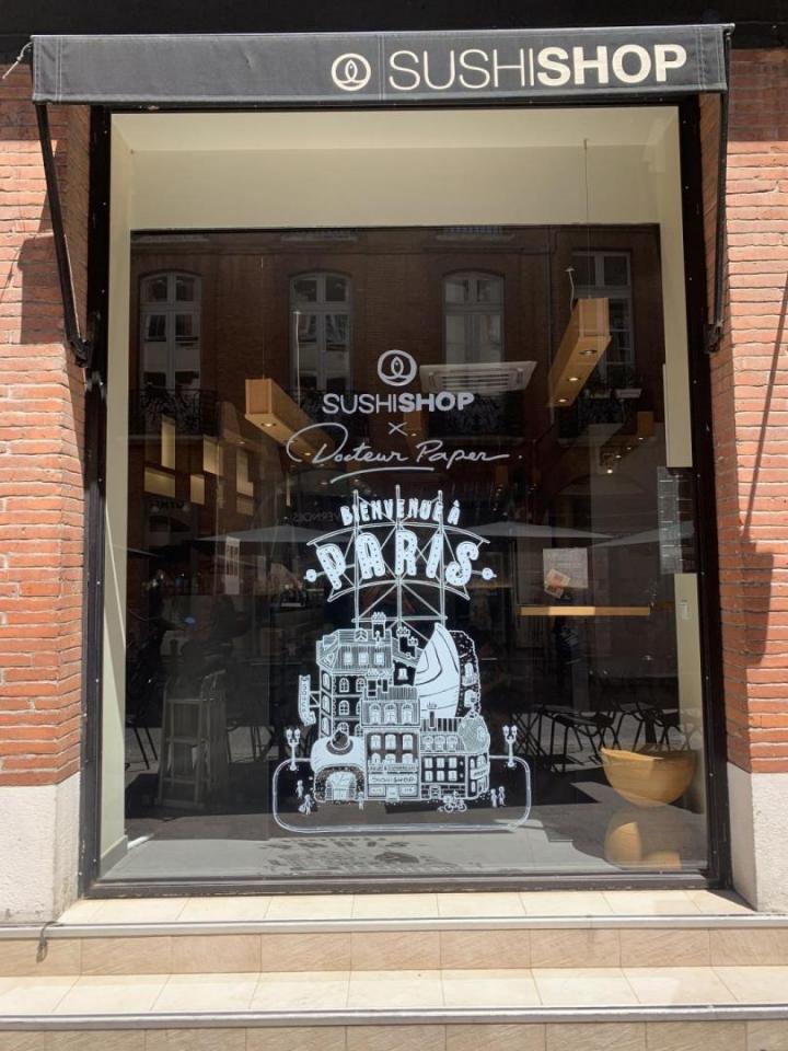 Service de décoration de vitrines Toulouse