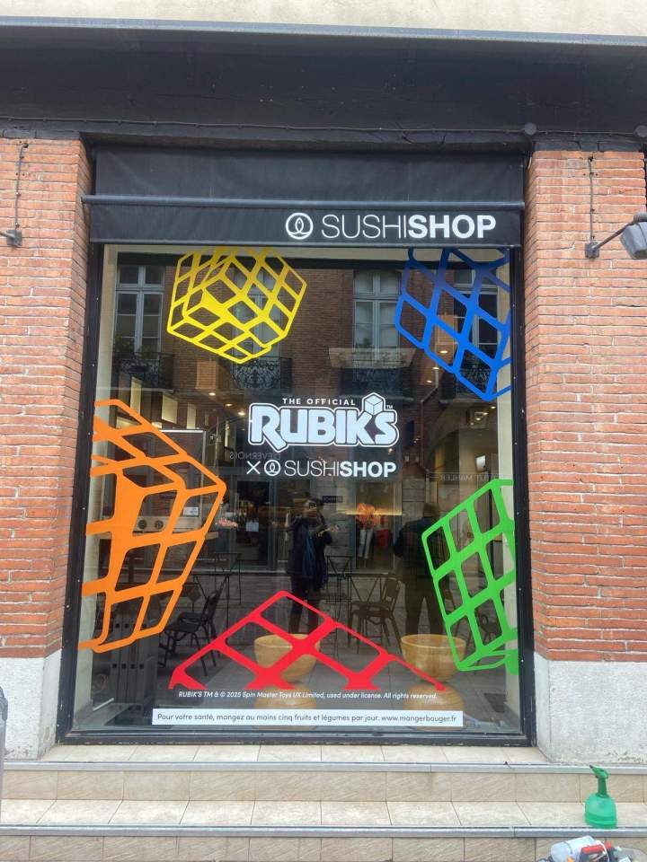 Marquage/Décoration vitrines Toulouse